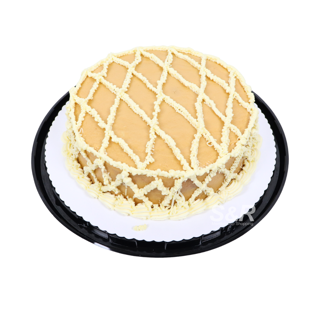 S&R 8in Caramel Cake